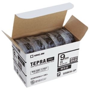 Amazon | キングジム テプラ PRO テープカートリッジ 強粘着 9mm 白