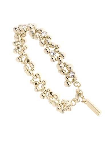 Karen Millen Evolution Crystal Bracelet For Women (Gold)