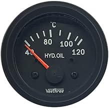 Hydraulic Oil Temperature Gauge 24V with Sender