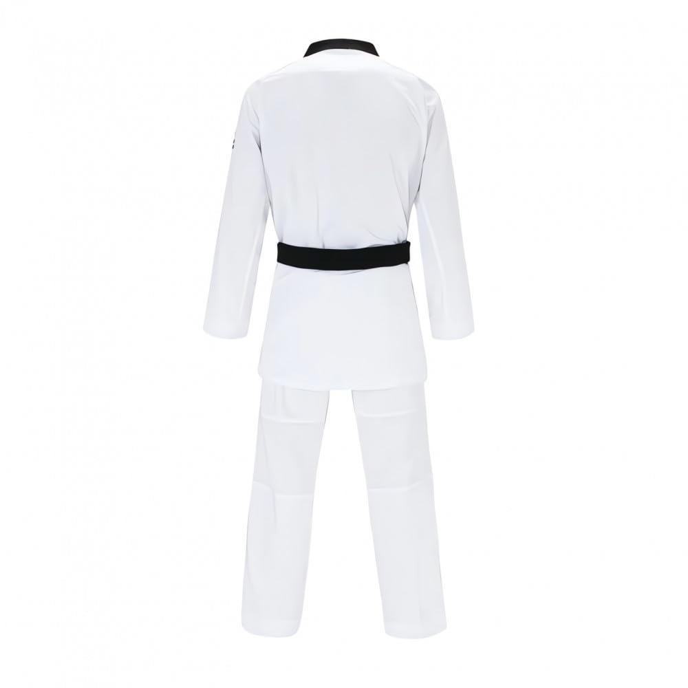 Dobok Taekwondo col Noir Authentic, homologué WT