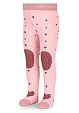 Sterntaler Baby-Mädchen Herzen Krabbelstrumpfhose, rosa, 92