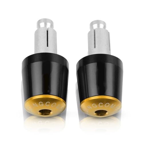 Contrapesos Manillar Oro para Honda CBR1100XX Blackbird 1997-2007 2