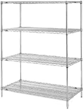 InterMETRO Metro EZ1836BR-4 Shelving Kit, 4 Shelves