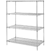InterMETRO Metro EZ1836BR-4 Shelving Kit, 4 Shelves