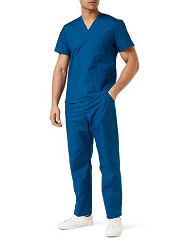 MISEMIYA - UNISEX MUNDURÓW SANITARNYCH MEDYCZNYCH MUNDURÓW SANITARNYCH 8178 - L, Azul Marino 68