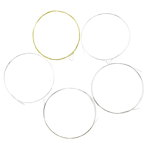 Toyvian 4sets Professional Banjo Strings Banjo String Set Alloy Strings Set for Music Wire Strings for Replacement 5pcs*4