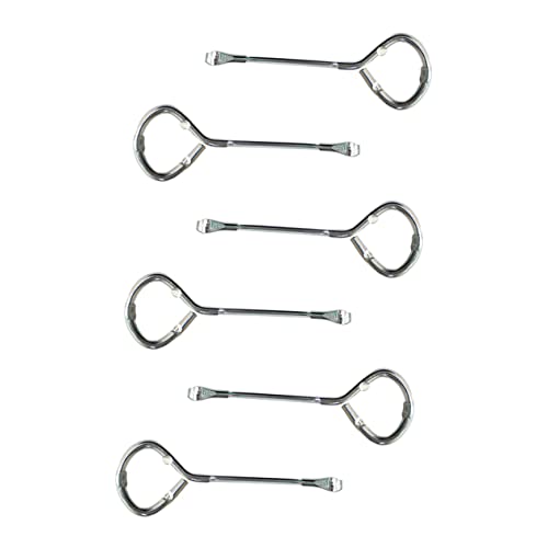 Artibetter 6pièces Ouvre-boîte De Peinture Ouvre-Bouteille Portable Outil De Grattage