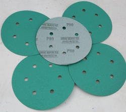 KROST 6" Dia Hook & Loop Wet/dry Sanding Disc, 6", 1500 Grit, Pack of 10