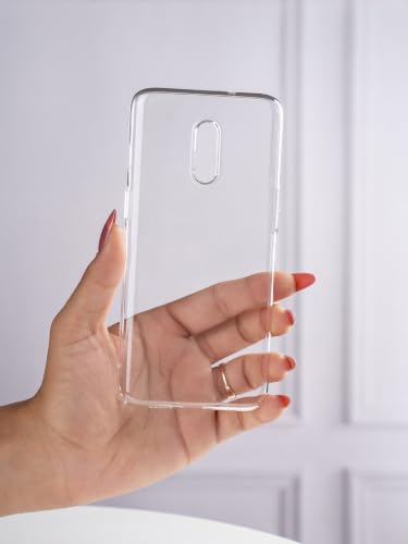 Image of DIZORO Compatible with Oneplus 6T / Oneplus 7 5G Back Cover Case Clear,[ Anti Yellow ][Military Grade Protection] Hard PC Back Cover Transparent