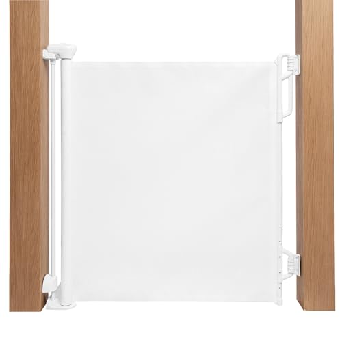 Grade Retrátil Safety 1st, SafeSlide, White