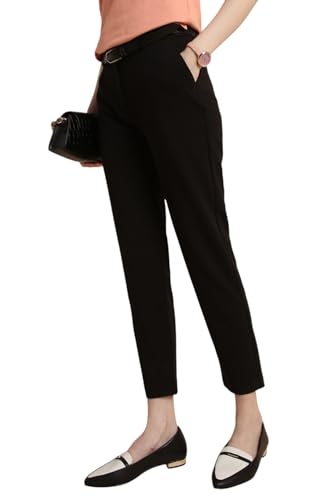 Image of Van Heusen Women High Rise Formal Regular Fit Comfort Trouser