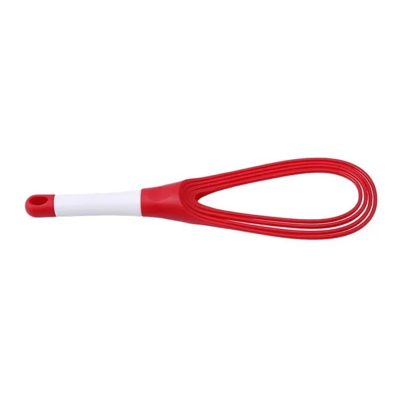 frusta da cucina Frullino manuale rotante multifunzionale for le uova frusta(Red)