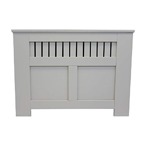 Jack Stonehouse Oak Maple White Grey Green Painted Modern MDF Radiator Cover Cabinet with Panel Grill, Small, Engineered Wood Cover