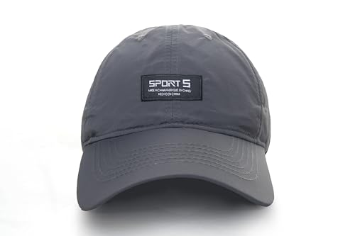 Image of ketmart Hat for Men Woman Sports Cap Sun Hat Quick Drying Soft Polyester Fiber Adjustable for Men and Women