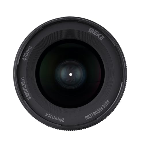 Image of Meike 24mm F1.4 Ultra Wide Angle Full Frame AF STM Lens Auto Focus Fixed Prime Landscape Lenses for Sony E Mount Mirrorless Cameras A9 A9II A7III A7II A7RII A7 A7R3 A7R4 A7IV A7C A7CII A7SIII