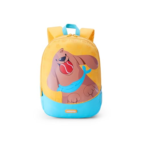 Image of American Tourister Zoodle 4.0 Blue Duck, Kids Backpack, Age 2-4 Years, 2 Full Compartments, Bottle Pocket, Ergo Should And Ergo Back, 13 Ltrs Capacity - Unisex