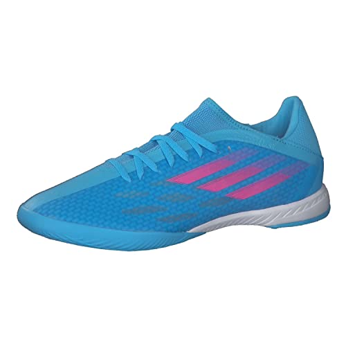 Image of adidas X Speedflow.3 in Mens Football Boots Trainers (UK 12 US 12.5 EU 47 1/3, Blue White Pink GW7489)