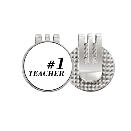 Marqueur de balle de golf magnétique Numéro.1 émail enseignant étudiant
