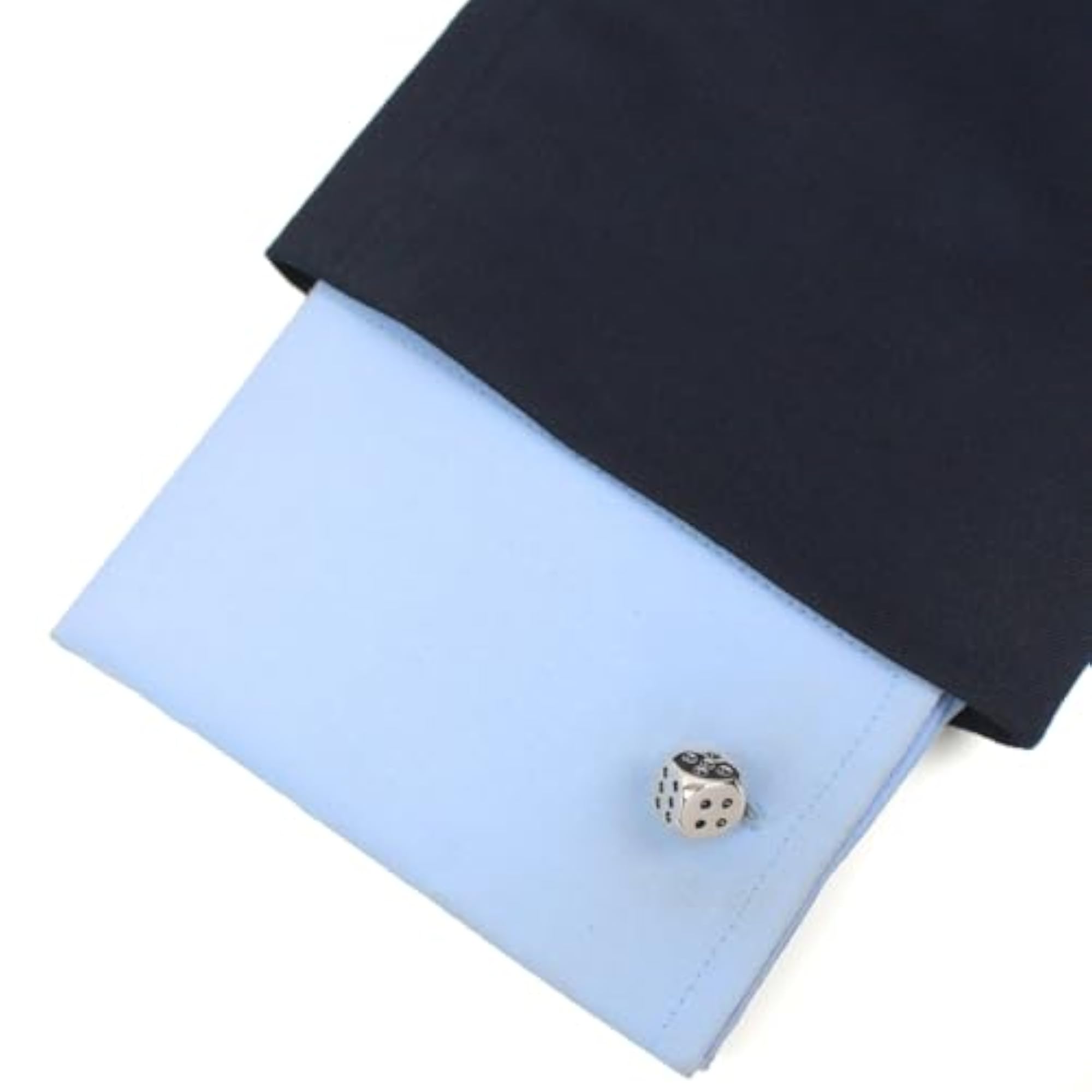 Men's Game of Dice Cufflinks, Fun Accessory