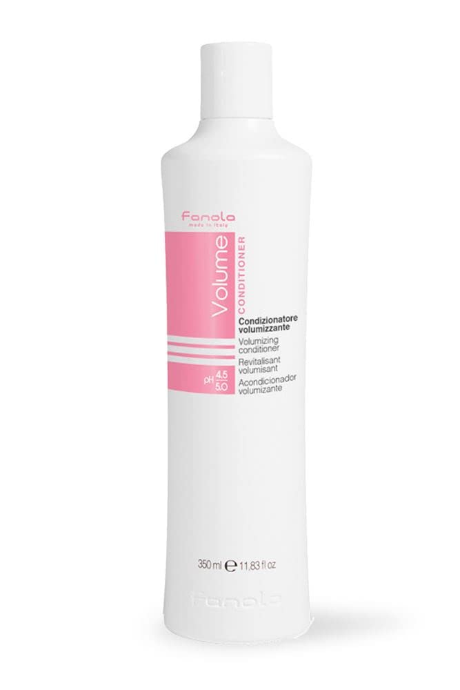 Fanola Volumizing Hair Conditioner, Detangling and Volumizing Conditioner for Elastic and Vital Hair, Enriched Formula with Panthenol, 350