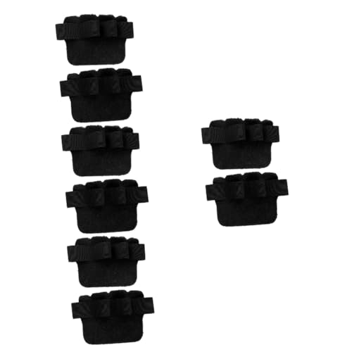BESPORTBLE 4 Pairs Gloves Gym Lifting Hand Grips Barbell Pads Pull up Gloves Training Supplies