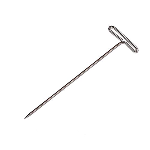 EDOBLUE Gem 1.5-Inch T-Pins - Steel T-pins for Blocking Knitting - 100 per Box (87T)