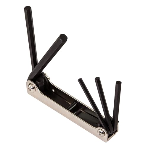 Llave allen plegable Klein Tools 70580 de 6 piezas métricas para taller 4