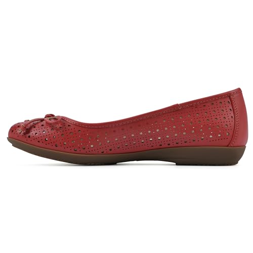 Image of CLIFFS BY WHITE MOUNTAIN Women's Cheryl Cushioned Ballet Flat