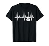 Acoustic Guitar Heartbeat - Guitar Musician T-Shirt