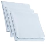 MUELODSIC 3 Stück Mikrofaser Brillenputztücher Langlebige Reinigungstücher für Empfindliche...