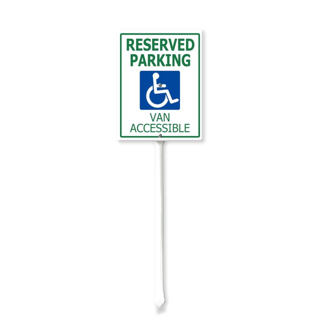 Cartello 'Please Keep This Area Clean' Per Esterni - 20x30cm, Alluminio, Con Palo, Resistente Alle Intemperie