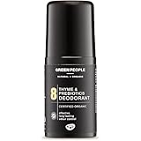 Green People For Men No. 8 Thyme and Prebiotics Deodorant - Vegan, Organic & Cruelty Free, 75ml