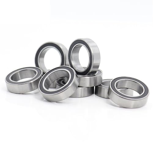 Roulement 6703RS en acier chromé premium, joint 2RS étanche pour rotation fluide