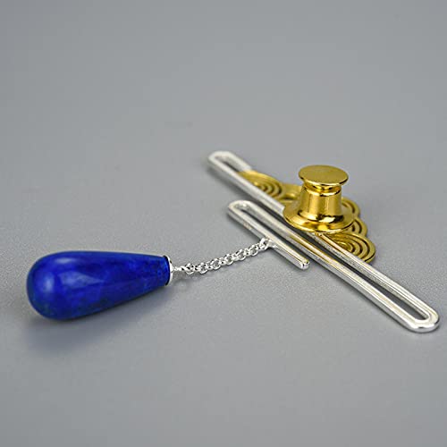 Broche en Argent Sterling 925 pour accessoiriser un manteau ou une robe de soirée élégante