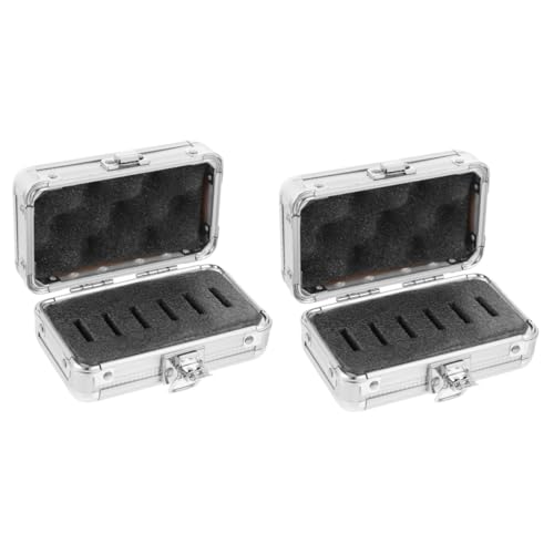 MERRYHAPY 2pcs Telescope Filter Storage Box Case for Easy Filter Organization Lightweight and Compact Design for Astronomy Enthusiasts