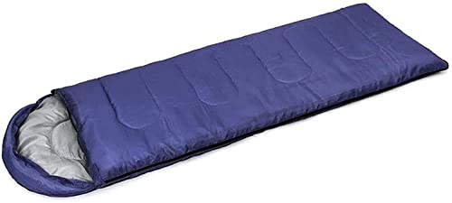 Sac de couchage léger pour éviter l'encombrement, couchage bleu marine compact intérieur extérieur