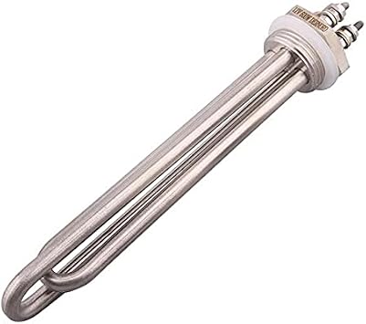 Water Heater Parts 12V DC Heater 300W 600W 24V 600W 36V 1200W 48V 1500W 1 inch Screw BSP Heating Element for Solar Power WindArgento,12v 300w