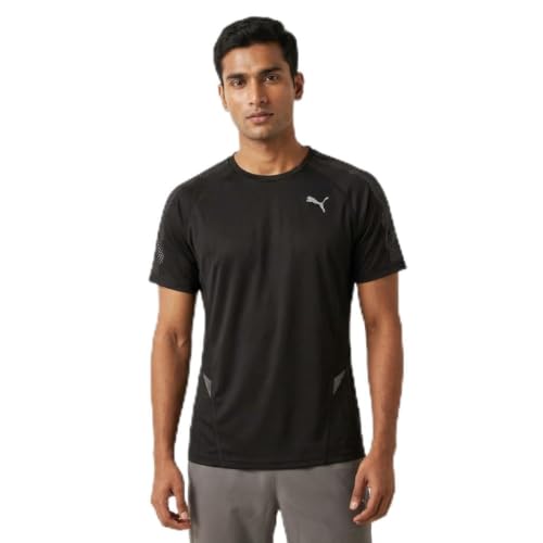 Image of Puma Men's Cotton Regular Fit T-Shirt