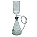 Deschem 1000ml,Glass Suction Filter Kit,350ml 24/40 Buchner Funnel & 1L Erlenmeyer Flask