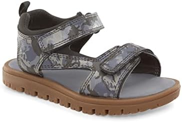 carter's Boy's Gabriel Sandal, Grey, 12 Little Kid | Image 1