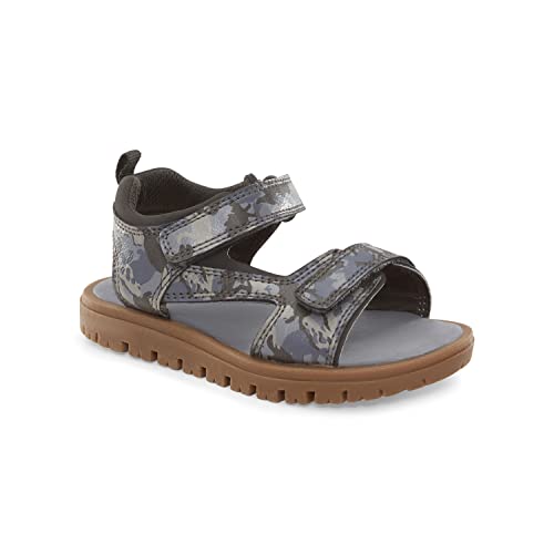Carter's Boy's Gabriel Sandal, Grey, 8 Toddler #TOP1