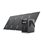 ECOFLOW Trail 300 DC Portable Power Station with 45W Panel, 288Wh Ultra-light LiFePO4 Battery Bank, 300W Generator, Fast Charge, 5 Output Port, Drop-Proof, Solar/Car Input, 0 Noise for Camping