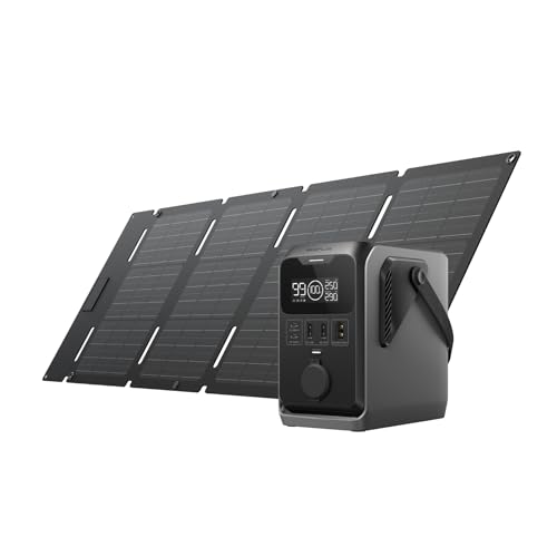 ECOFLOW TRAIL 300 DC Tragbare Powerstation 288 Wh mit 45 W Solarpanel, Ultraleichte LFP-Batterie, 300 W Solargenerator, Schnellladung, 5 Ausgänge, Solar/Kfz-Eingang, für Camping, Reisen, Notfälle