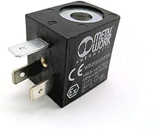 METAL WORK PNEUMATIC W0215000151 22MM, Solenoid Coil, 2W / 12V Volts DC