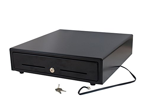Angel POS Heavy Duty 16" Point of Sale Cash Drawer Register with Under Counter Mounting Metal Bracket 24V RJ11/12 Compatible with EPSON STAR CITIZEN - Thumbnail 5