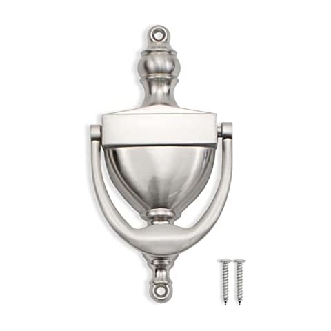 SANATO Heavy Duty Nickel Door Knocker Cover
