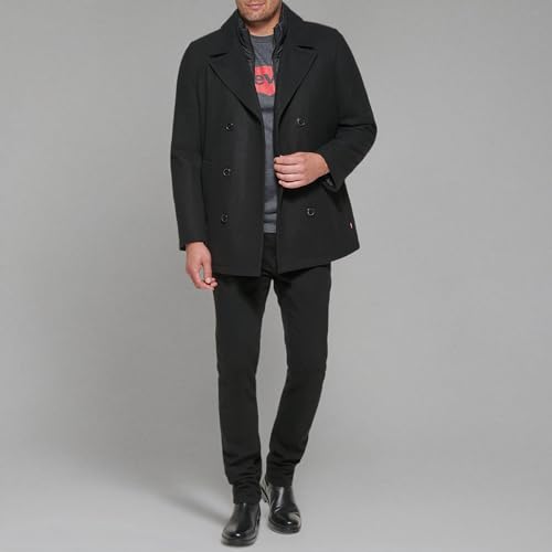 Image of Levi's Men's Legacy Washed Cotton Hooded Military Jacket