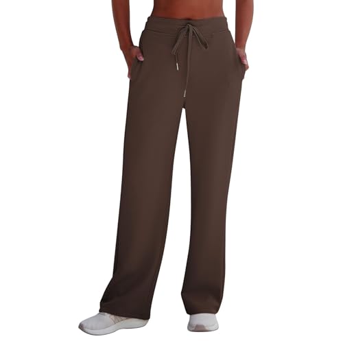 Pantalon baggy fluide pour femme avec une taille élastique confortable