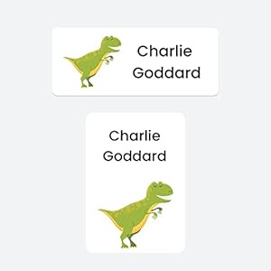 43 x No Iron Stick On Name Labels Waterproof Washable Great for Clothes, School Uniform, Equipment, Shoes and More…