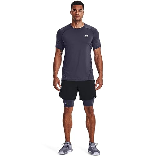 Image of Under Armour Men's UA HG Armour Comp SS Short Sleeve Functional Shirt Quick Dry T-Shirt with Compression Fit